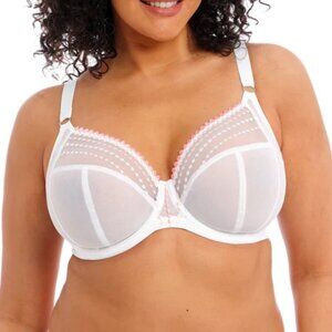 Matilda Full Figure Matilda Underwire Bra, 36F UK, 36G US, white